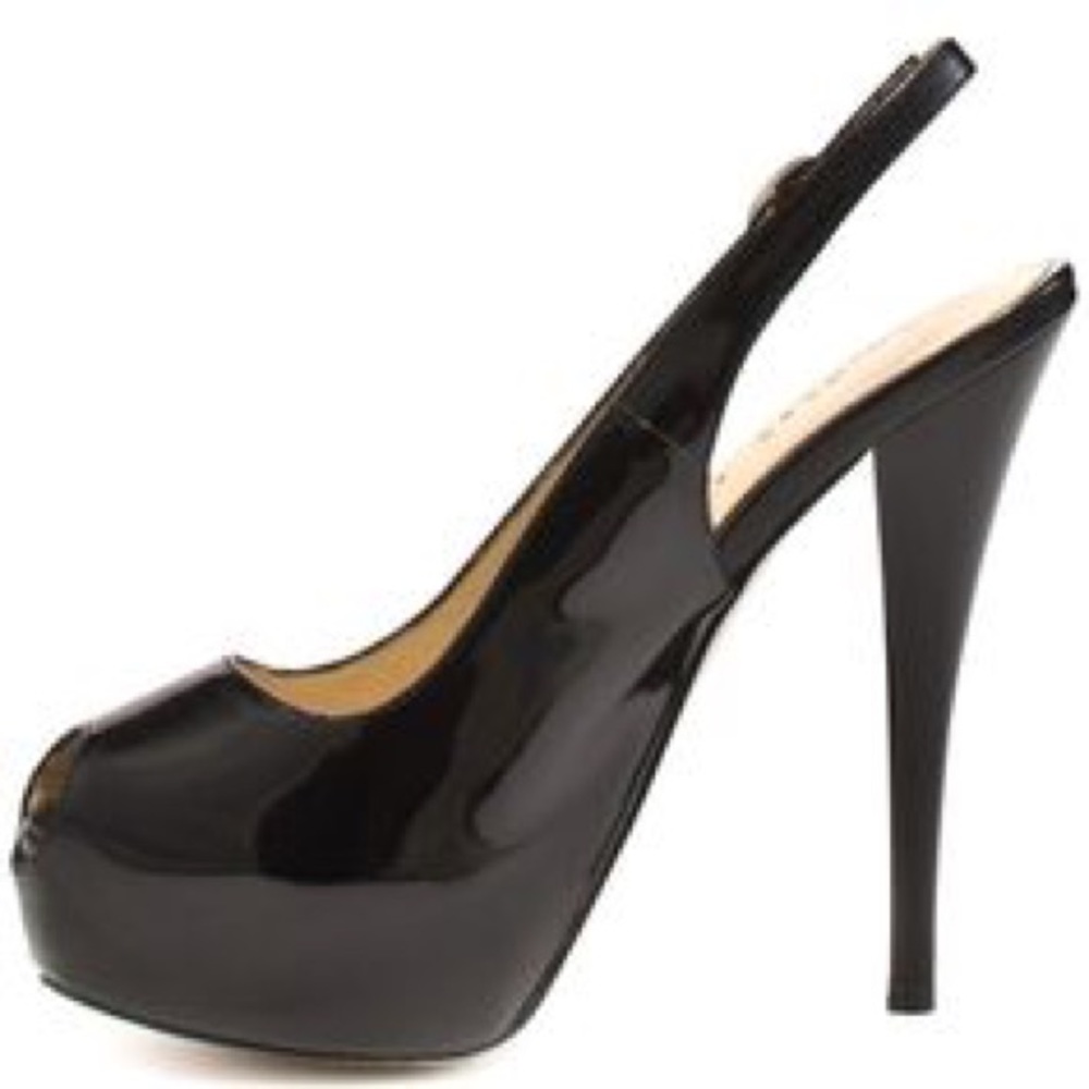 Black Chinese Laundry Pumps - Traffic Jam